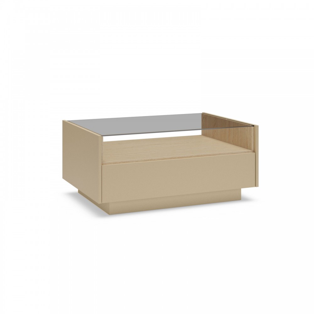 Τραπεζάκι Σαλονιού Hori-Καφέ Ανοιχτό 96x67.2x43.4