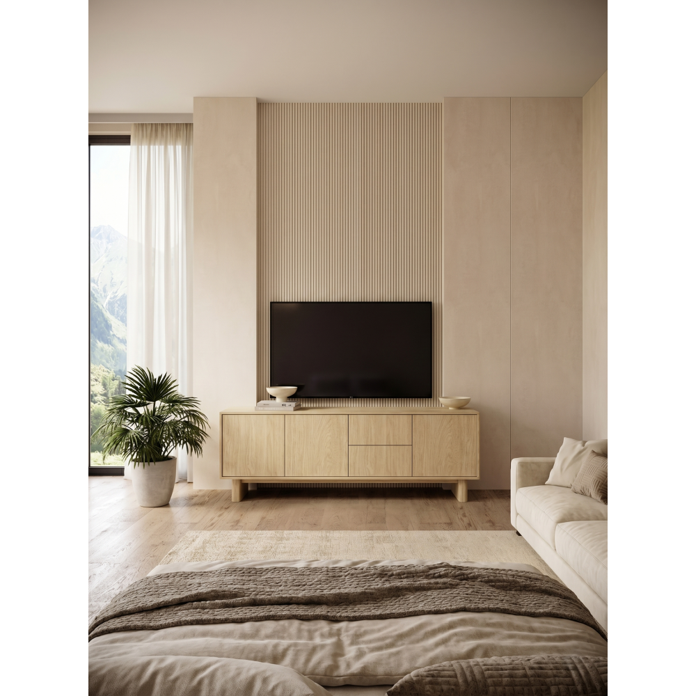 Έπιπλο τηλεόρασης Naboo 183.3x38.1x61.7