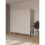 Ντουλάπα Colmano τετράφυλλη 180x60x210