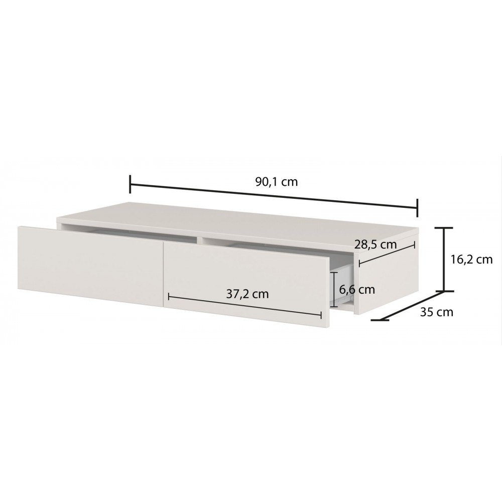 Τουαλέτα Colmano 90x35x16