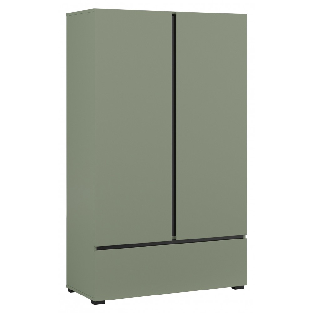 Ντουλάπα Orwell S Mini διφυλλη-Πράσινο 89x40x150
