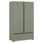 Ντουλάπα Orwell S Mini διφυλλη-Πράσινο 89x40x150