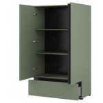 Ντουλάπα Orwell S Mini διφυλλη-Πράσινο 89x40x150