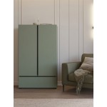 Ντουλάπα Orwell S Mini διφυλλη-Πράσινο 89x40x150