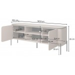 Έπιπλο τηλεόρασης Lobe 163x40x65