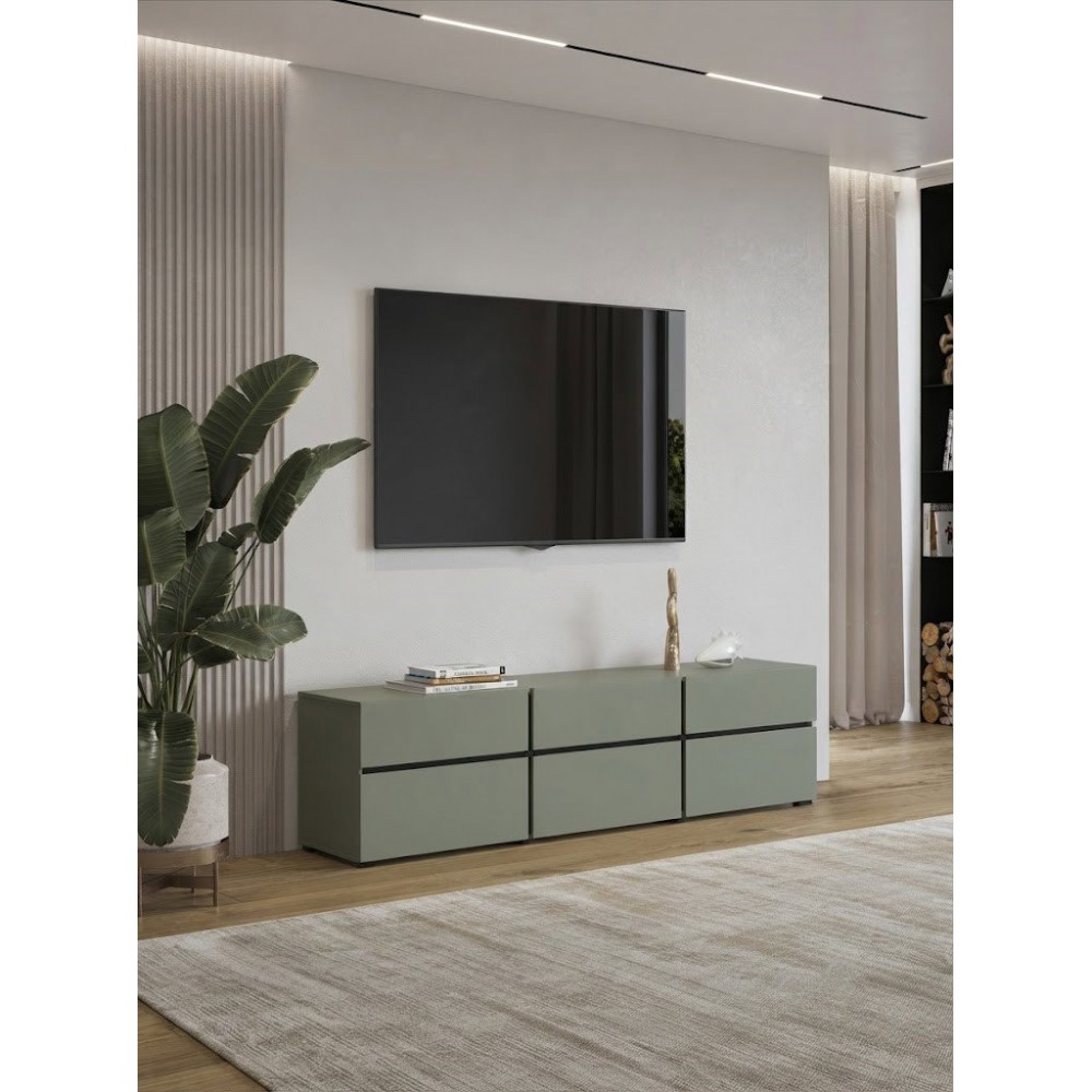 Έπιπλο τηλεόρασης Orwell II-Μέντα 180x40x48
