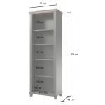 Βιβλιοθήκη Oravio 71x42x200