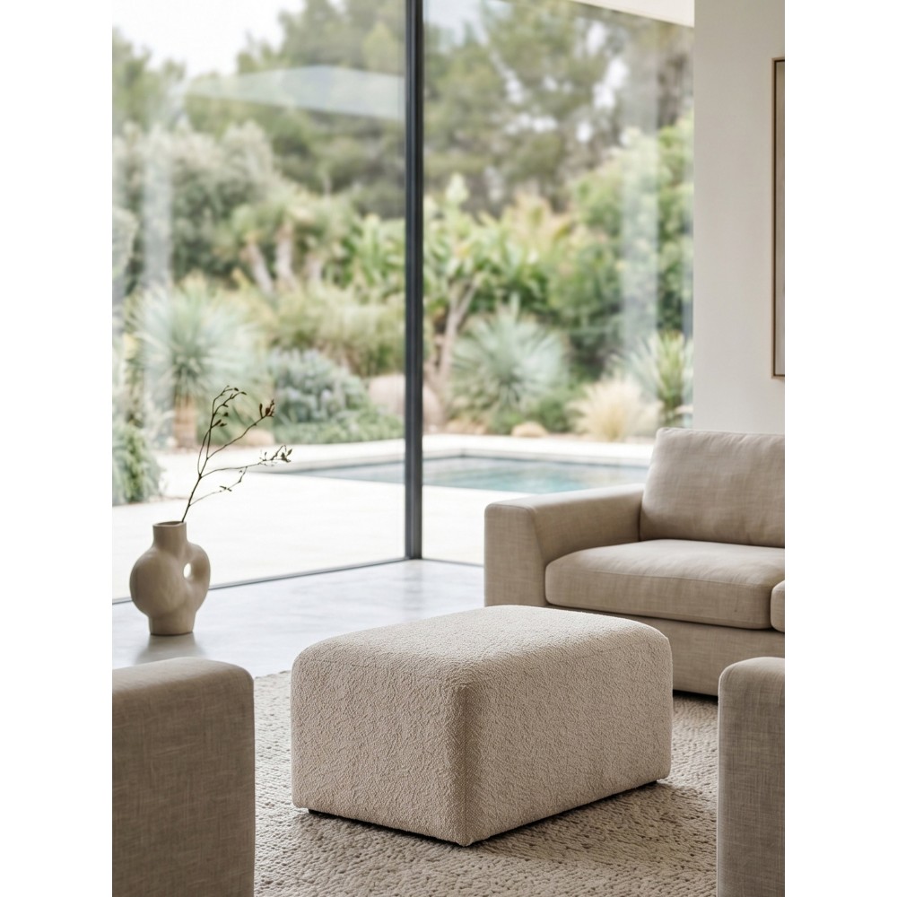 Πουφ Ismeria 106x60x42