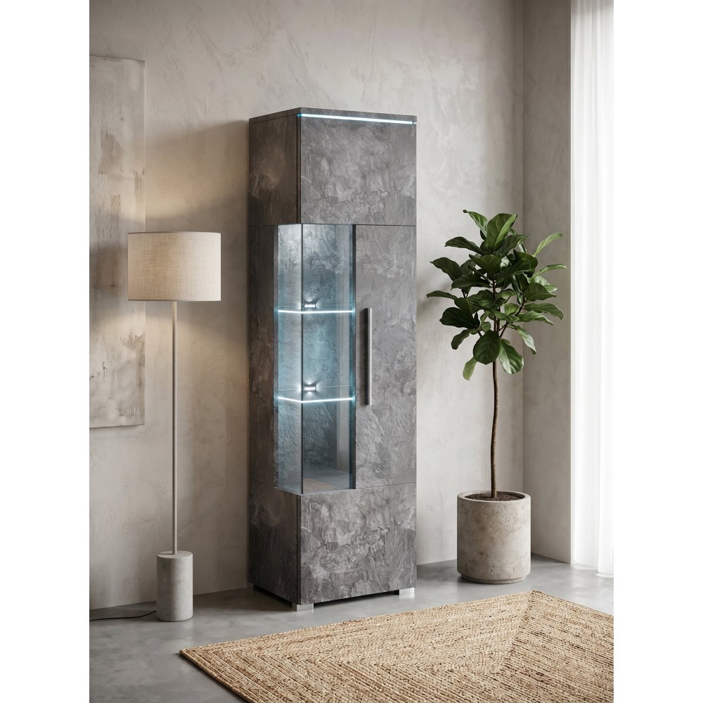 Βιτρίνα Peron-Γραφίτης-Δεξιά 45x35x160