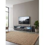 Έπιπλο τηλεόρασης Peron-Γραφίτης 200x40x35