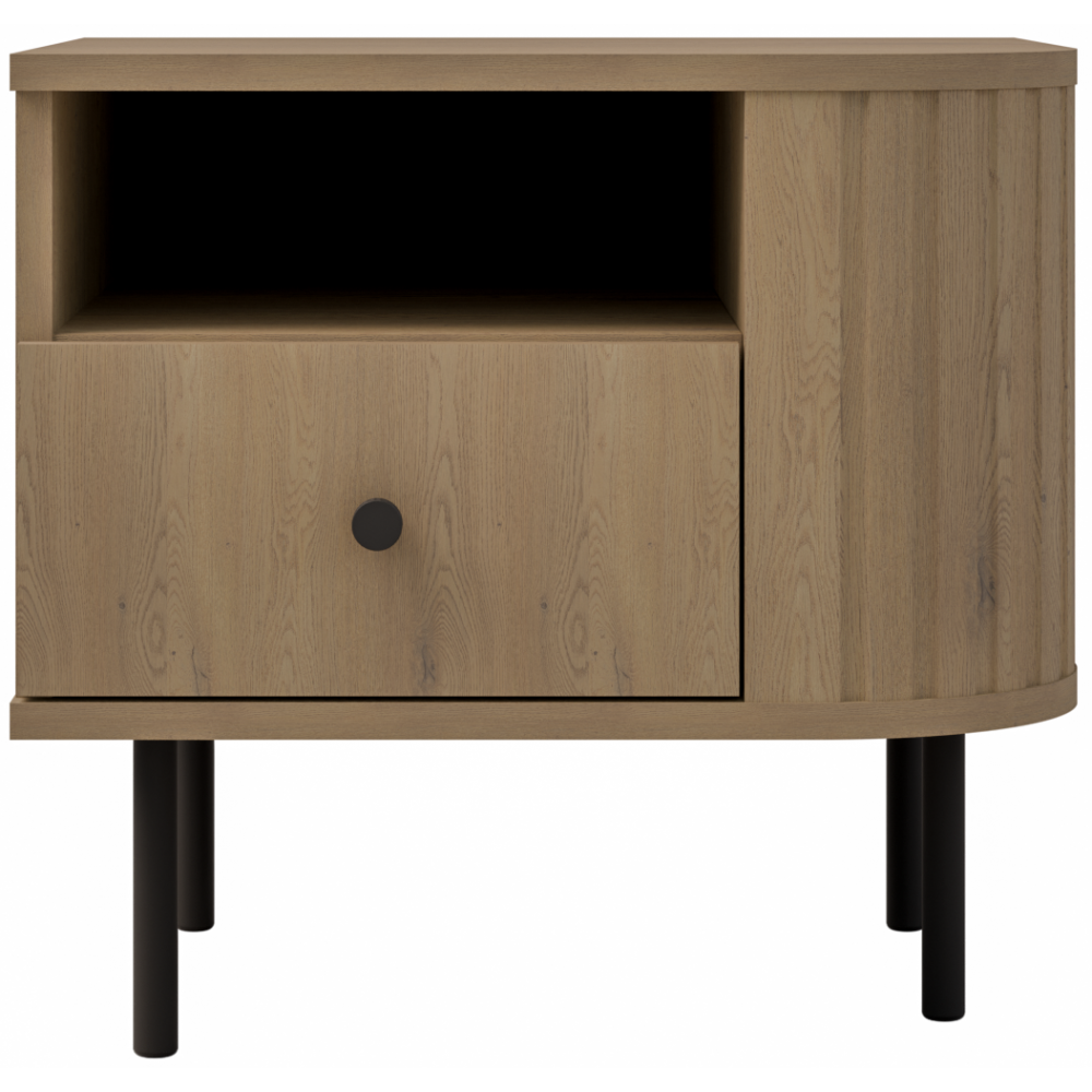 Κομοδίνο Ovelia-Δεξιά-Φυσικό 48x41.5x45