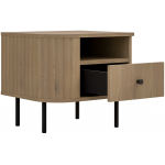 Κομοδίνο Ovelia-Αριστερά-Φυσικό 48x41.5x45