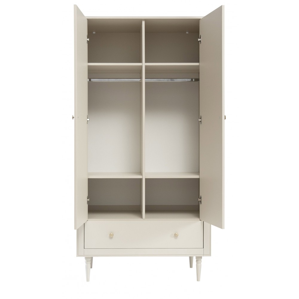 Ντουλάπα Petite Δίφυλλη 100.6x52.4x197.8