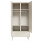 Ντουλάπα Petite Δίφυλλη 100.6x52.4x197.8