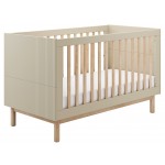 Βρεφικό Κρεβάτι Miloo-70x140-Σαμπανί 143.6x75.2x87.4