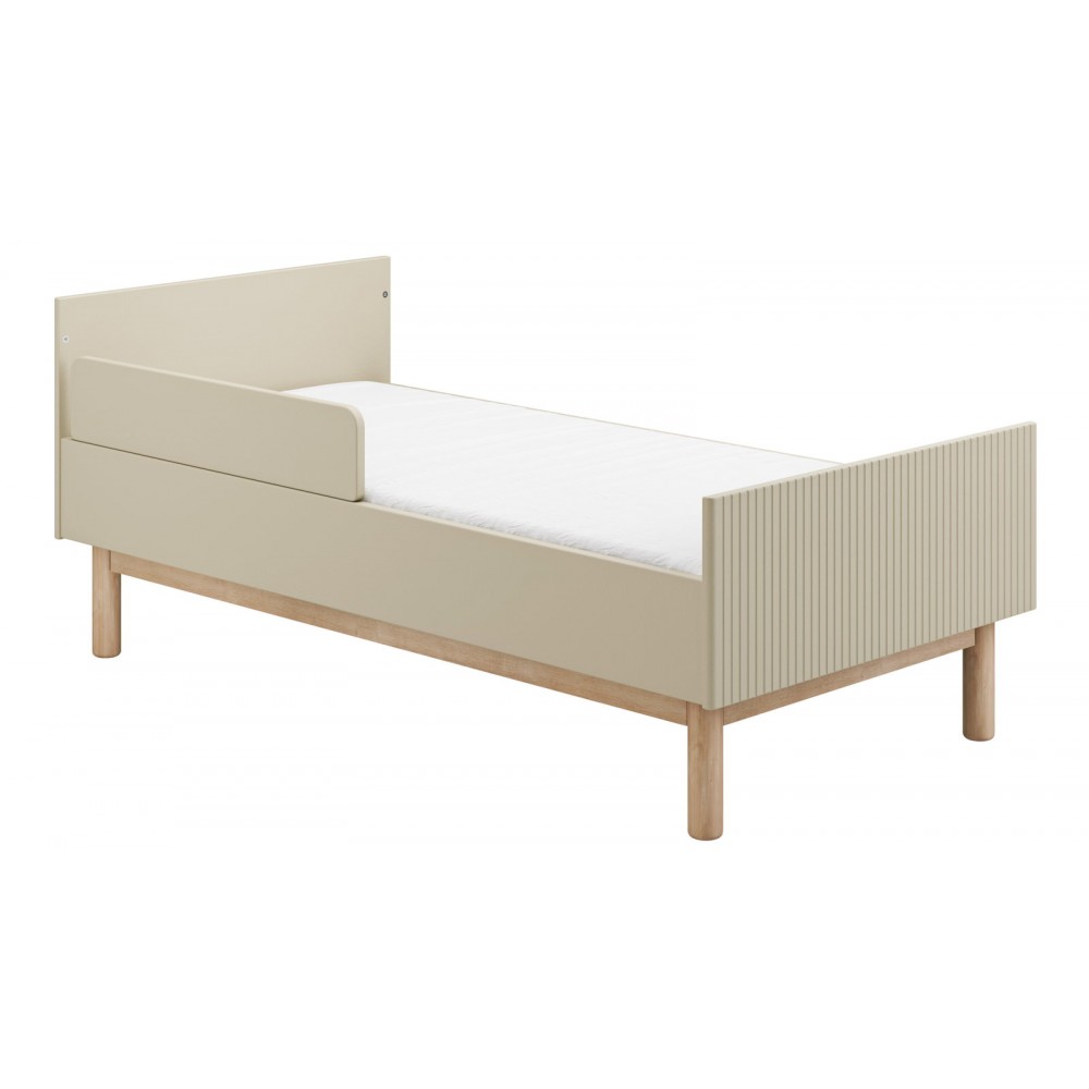 Βρεφικό Κρεβάτι Miloo-70x140-Σαμπανί 143.6x75.2x87.4