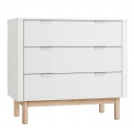 Συρταριέρα Miloo-Λευκό 100.2x52.4x90.4