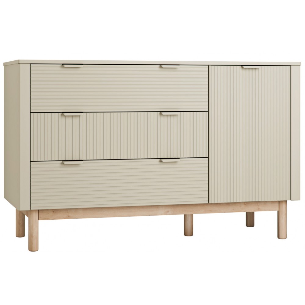 Συρταριέρα Miloo II-Σαμπανί 144.5x52.4x90.4