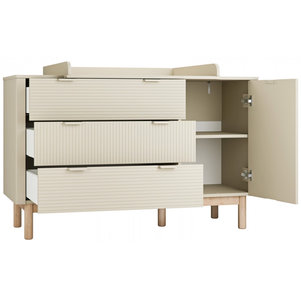 Συρταριέρα Miloo II-Σαμπανί 144.5x52.4x90.4