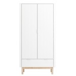 Ντουλάπα Miloo Δίφυλλη 100.2x52.4x197.8