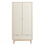 Ντουλάπα Miloo Δίφυλλη-Σαμπανί 100.2x52.4x197.8