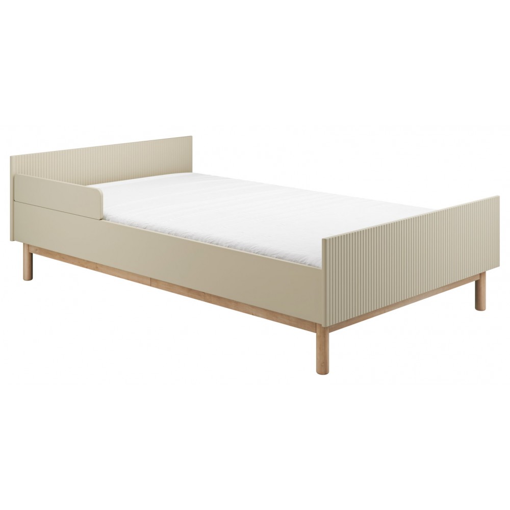 Παιδικό Κρεβάτι Miloo-120x200-Σαμπανί 203.6x126x62.7