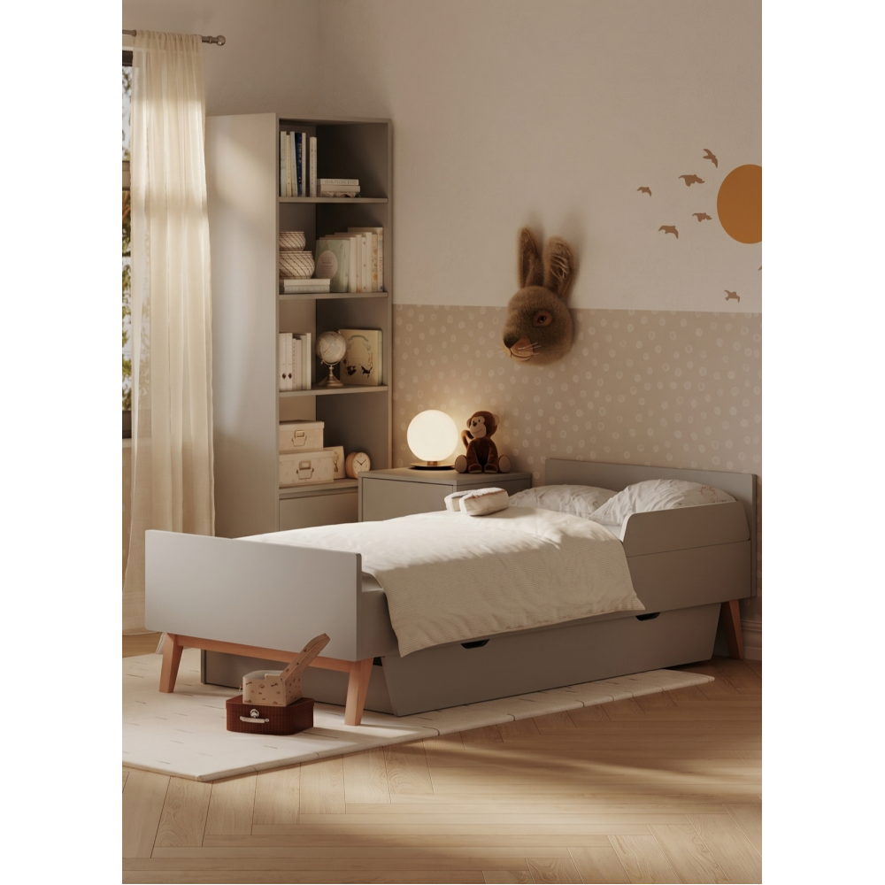 Συρτάρι Για Κρεβάτι Swin-Γκρί 114.1x65.6x20.5