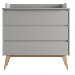 Συρταριέρα Swin-Γκρί 100x52.4x92.2