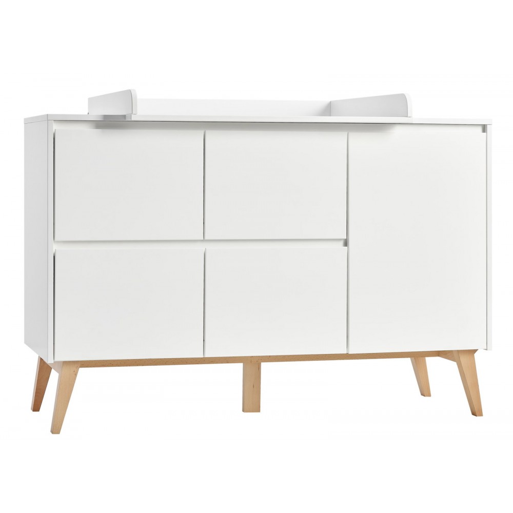 Συρταριέρα Swin II-Λευκό 148.9x52.4x92.2