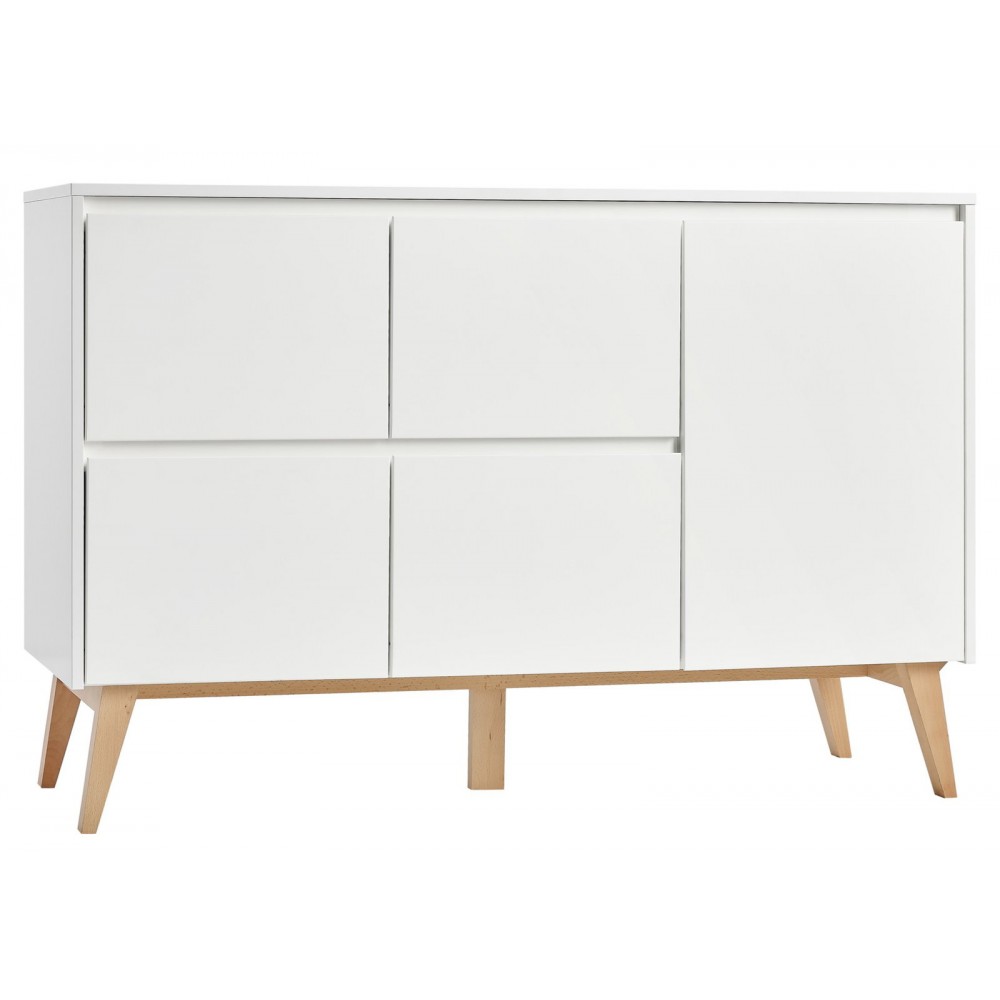 Συρταριέρα Swin II-Λευκό 148.9x52.4x92.2