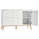 Συρταριέρα Swin II-Λευκό 148.9x52.4x92.2