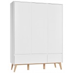 Ντουλάπα Swin Τρίφυλλη 148.9x52.4x199.5