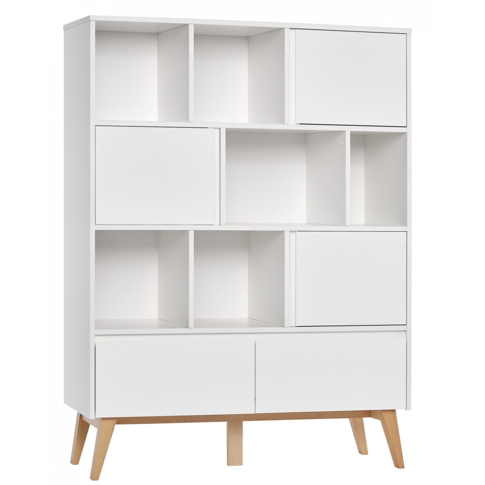 Πόρτα Για Βιβλιοθήκη Swin II-Λευκό 42.5x33.4x1.8