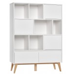 Πόρτα Για Βιβλιοθήκη Swin II-Λευκό 42.5x33.4x1.8