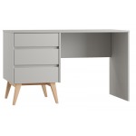 Γραφείο Swin-Γκρί 125x60x75