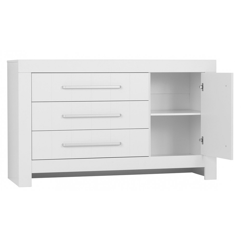 Συρταριέρα Calmo24 II-Λευκό 156.2x56x94