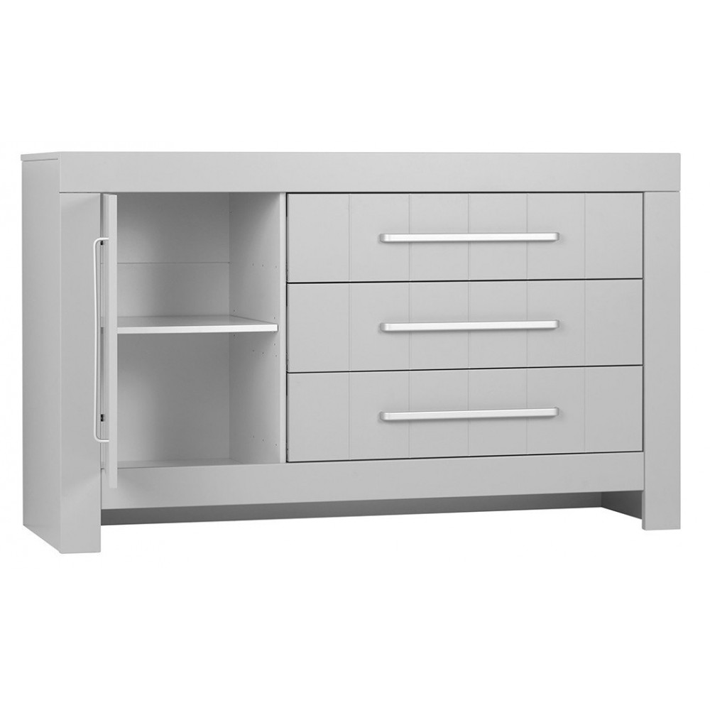 Συρταριέρα Calmo24 II-Γκρί 156.2x56x94