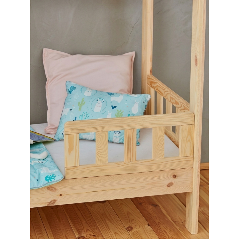 Κάγκελο Κρεβατιού Classic HouseBed-70x160-Φυσικό 58.6x25.3x1.8