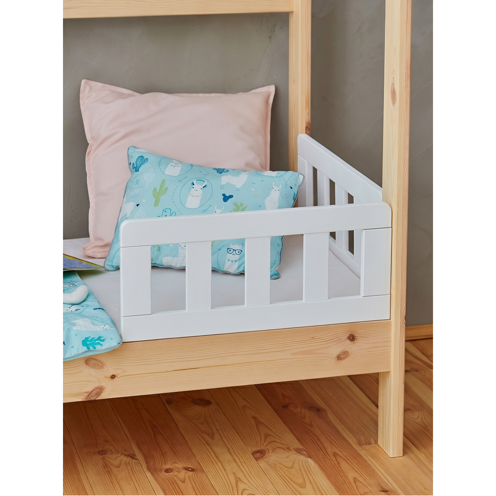Κάγκελο Κρεβατιού Classic HouseBed-70x160-Λευκό 58.6x25.3x1.8