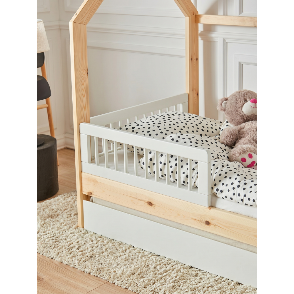 Κάγκελο Κρεβατιού Basic HouseBed-90x200-Λευκό 78.6x25.3x2.2