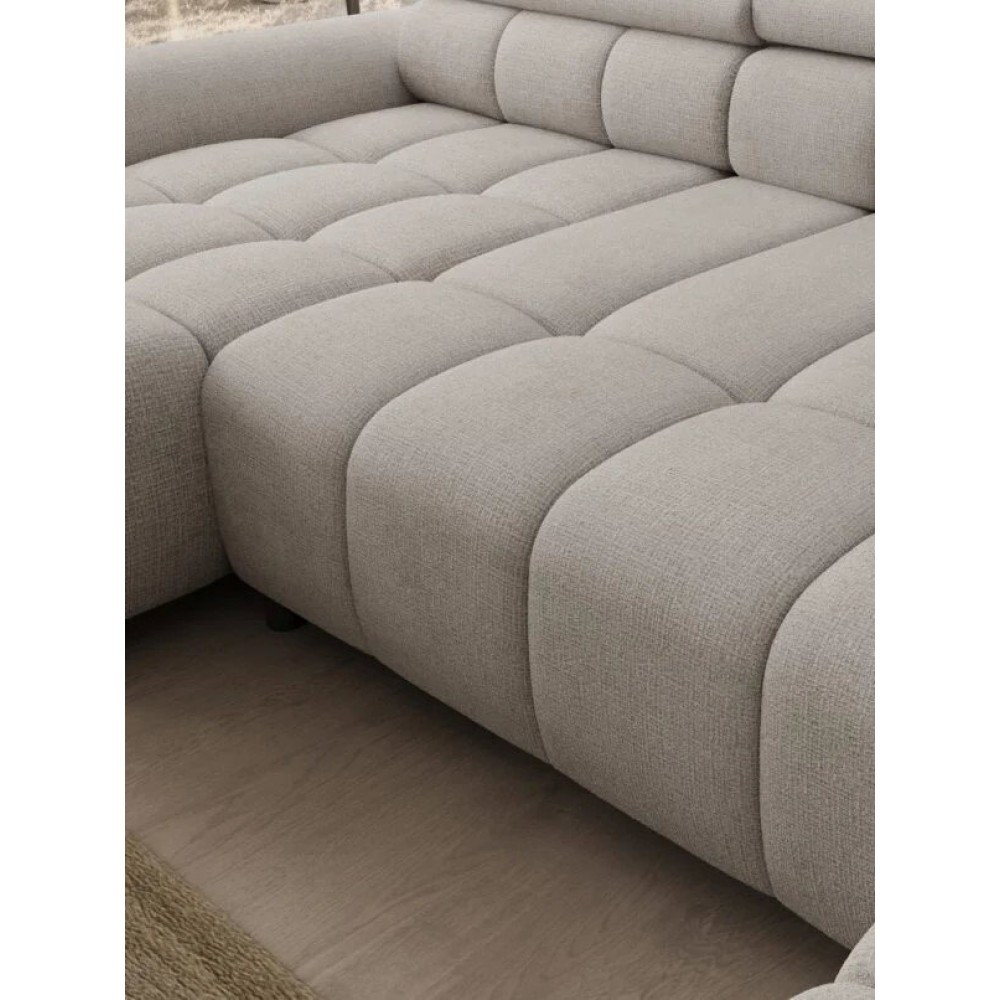 Γωνιακός Καναπές Alisia XL-Δεξιά 393x168x97