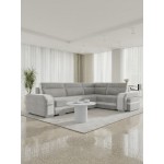 Γωνιακός Καναπές Assan-Γκρι-Δεξιά 305x205x90