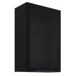 Κρεμαστή βιτρίνα Universal 60 GS 90 1F-Μαύρο 60x31x90