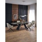 Τραπέζι Armani Επεκτεινόμενο-Μαύρο 90x77