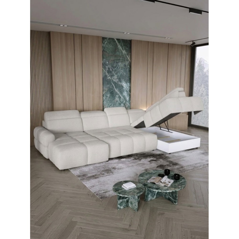Γωνιακος Καναπές Soreno XL-Δεξιά 358x183x99