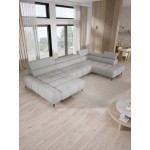 Γωνιακός Καναπές Santela XL-Δεξιά 377x180x76