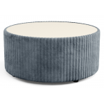 Τραπεζάκι σαλονιού Molano Round-Μπλε 89x89x42
