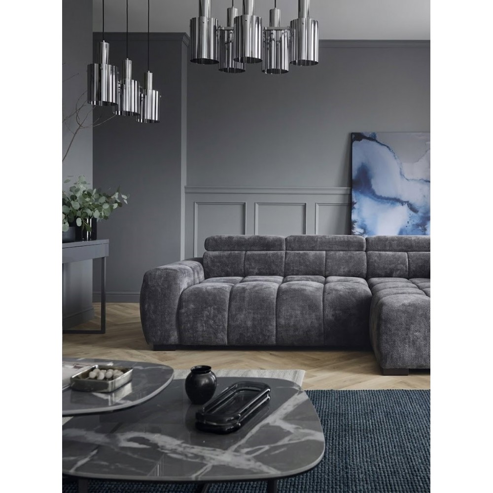 Γωνιακός Καναπές Bason S-Δεξιά 285x108x77