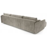 Γωνιακός καναπές Alino U-Γκρι 345x177x88