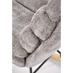 Πολυθρόνα Axora-Γκρι 65x108x100